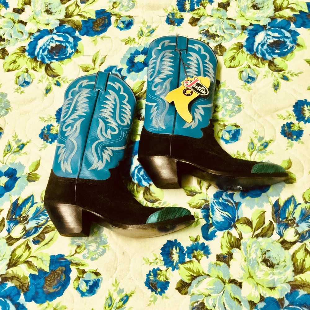 Vintage Justin Cowboy Boots